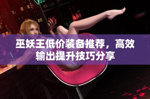 巫妖王低价装备推荐，高效输出提升技巧分享