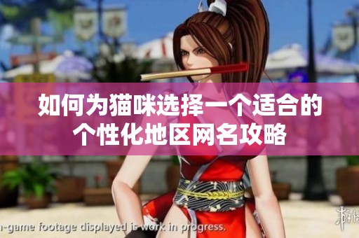 如何为猫咪选择一个适合的个性化地区网名攻略
