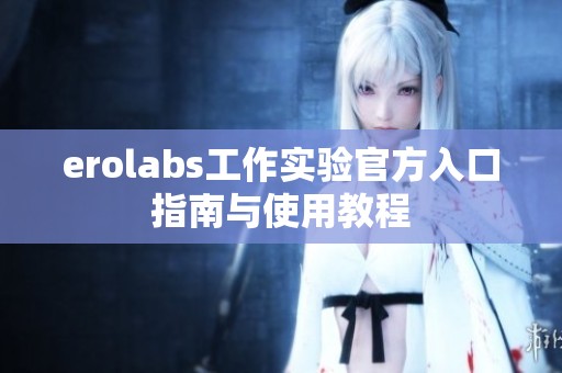 erolabs工作实验官方入口指南与使用教程