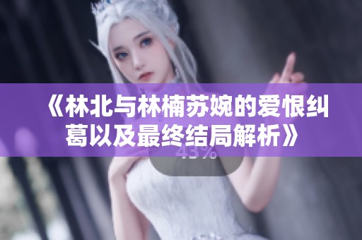 《林北与林楠苏婉的爱恨纠葛以及最终结局解析》