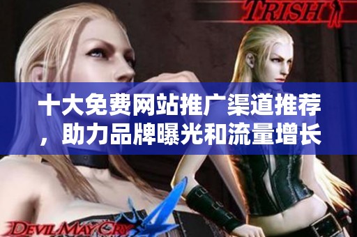 十大免费网站推广渠道推荐，助力品牌曝光和流量增长