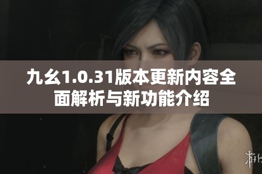 九幺1.0.31版本更新内容全面解析与新功能介绍
