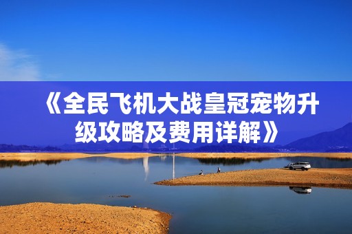 《全民飞机大战皇冠宠物升级攻略及费用详解》