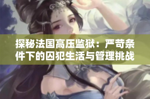 探秘法国高压监狱：严苛条件下的囚犯生活与管理挑战