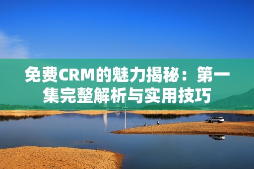 免费CRM的魅力揭秘：第一集完整解析与实用技巧