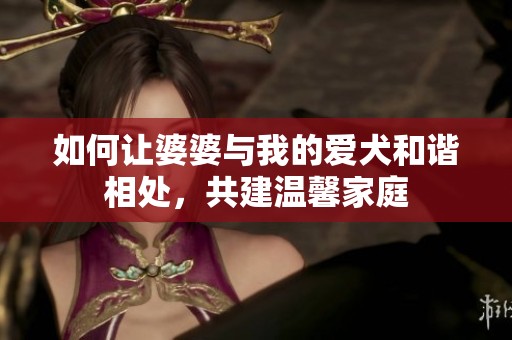 如何让婆婆与我的爱犬和谐相处，共建温馨家庭