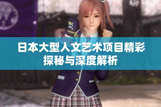 日本大型人文艺术项目精彩探秘与深度解析