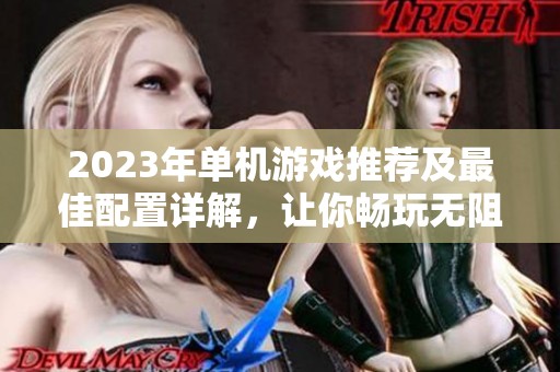 2023年单机游戏推荐及最佳配置详解，让你畅玩无阻