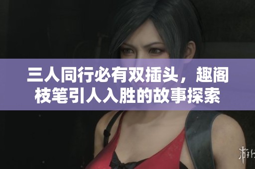 三人同行必有双插头，趣阁枝笔引人入胜的故事探索