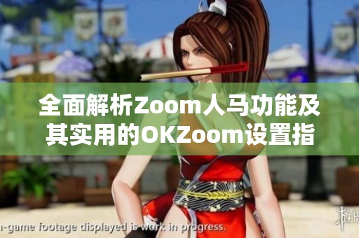 全面解析Zoom人马功能及其实用的OKZoom设置指导