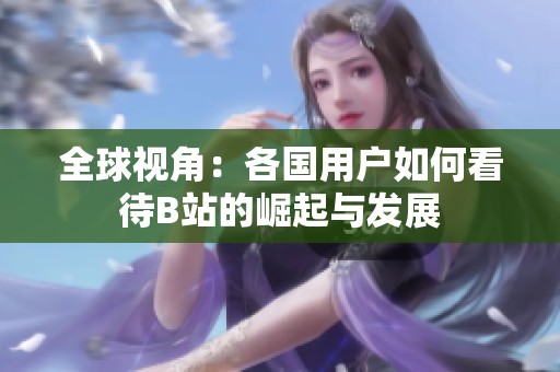 全球视角：各国用户如何看待B站的崛起与发展