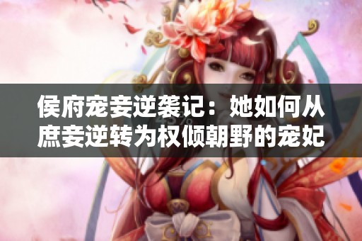 侯府宠妾逆袭记：她如何从庶妾逆转为权倾朝野的宠妃