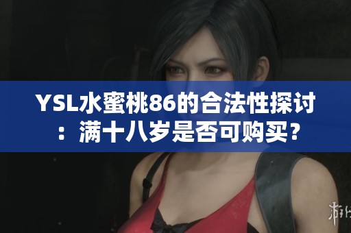 YSL水蜜桃86的合法性探讨：满十八岁是否可购买？