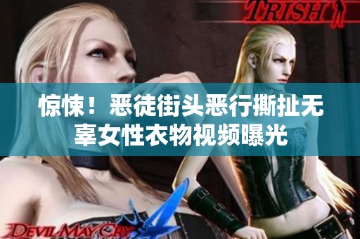 惊悚！恶徒街头恶行撕扯无辜女性衣物视频曝光