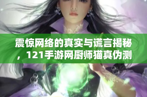 震惊网络的真实与谎言揭秘，121手游网厨师猫真伪测试大曝光