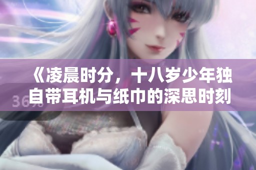 《凌晨时分，十八岁少年独自带耳机与纸巾的深思时刻》
