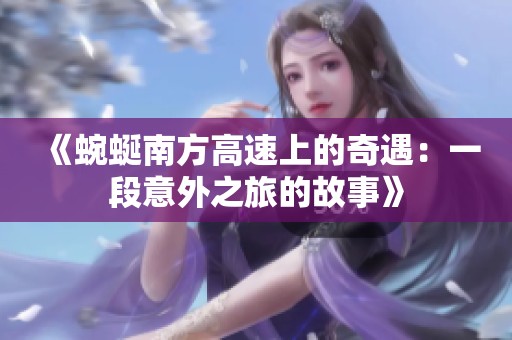 《蜿蜒南方高速上的奇遇：一段意外之旅的故事》