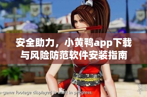 安全助力，小黄鸭app下载与风险防范软件安装指南