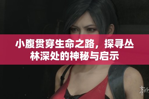 小腹贯穿生命之路，探寻丛林深处的神秘与启示