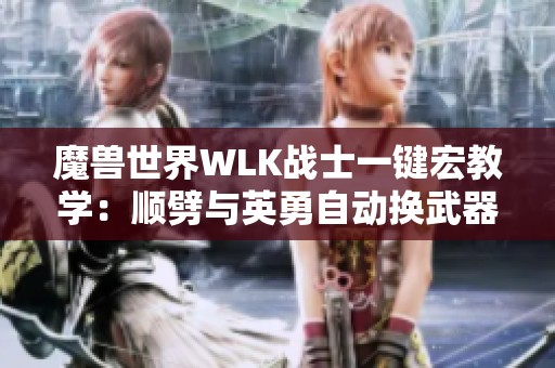 魔兽世界WLK战士一键宏教学：顺劈与英勇自动换武器攻略