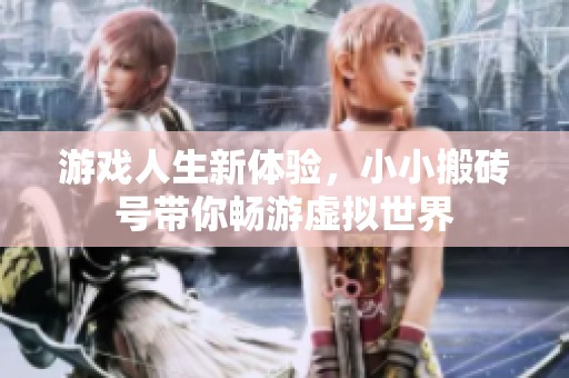 游戏人生新体验，小小搬砖号带你畅游虚拟世界