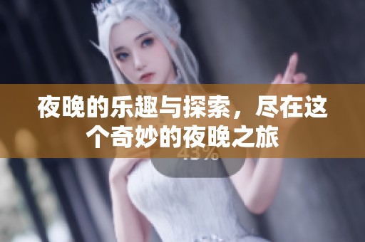 夜晚的乐趣与探索，尽在这个奇妙的夜晚之旅