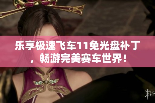 乐享极速飞车11免光盘补丁，畅游完美赛车世界！