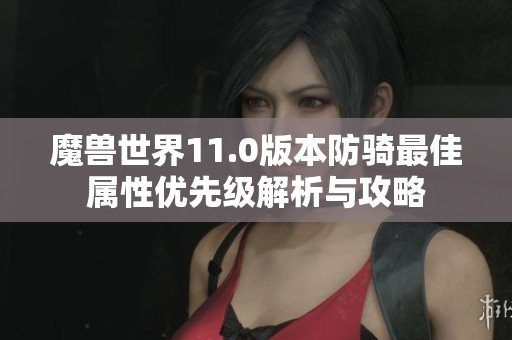魔兽世界11.0版本防骑最佳属性优先级解析与攻略