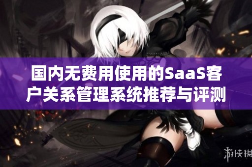 国内无费用使用的SaaS客户关系管理系统推荐与评测