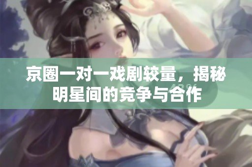 京圈一对一戏剧较量，揭秘明星间的竞争与合作