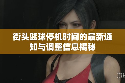 街头篮球停机时间的最新通知与调整信息揭秘