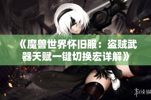 《魔兽世界怀旧服：盗贼武器天赋一键切换宏详解》