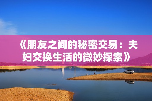 《朋友之间的秘密交易：夫妇交换生活的微妙探索》