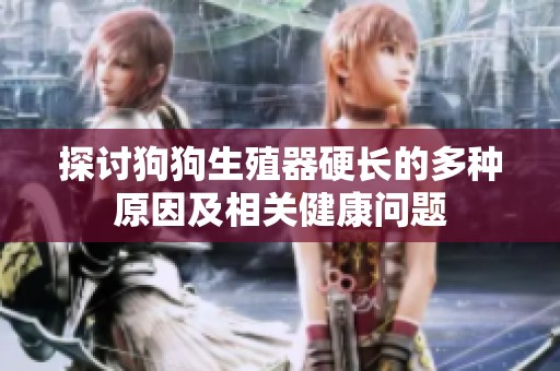 探讨狗狗生殖器硬长的多种原因及相关健康问题