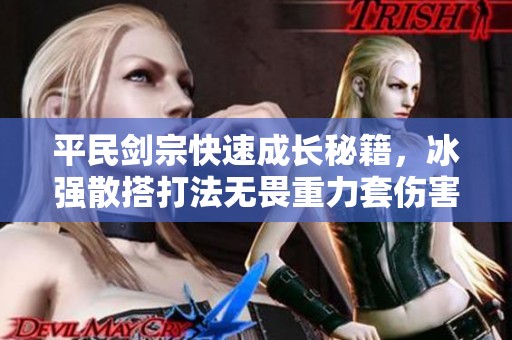 平民剑宗快速成长秘籍，冰强散搭打法无畏重力套伤害