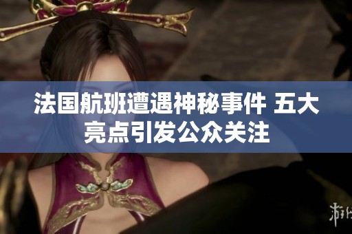 法国航班遭遇神秘事件 五大亮点引发公众关注