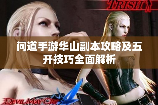 问道手游华山副本攻略及五开技巧全面解析