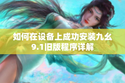 如何在设备上成功安装九幺9.1旧版程序详解