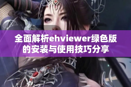 全面解析ehviewer绿色版的安装与使用技巧分享