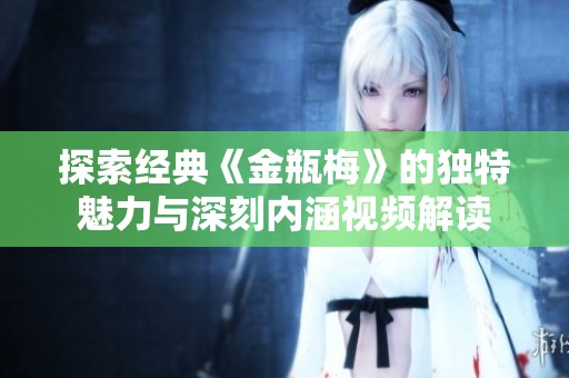探索经典《金瓶梅》的独特魅力与深刻内涵视频解读