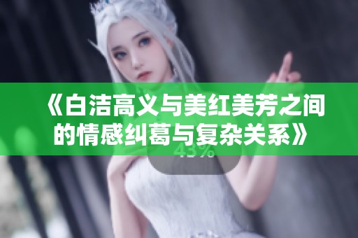 《白洁高义与美红美芳之间的情感纠葛与复杂关系》
