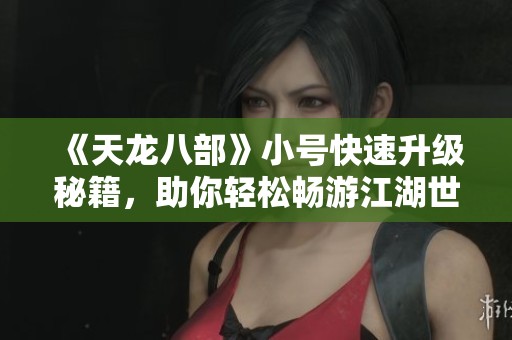 《天龙八部》小号快速升级秘籍，助你轻松畅游江湖世界