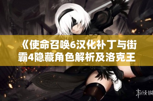 《使命召唤6汉化补丁与街霸4隐藏角色解析及洛克王国新玩法》