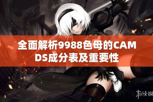 全面解析9988色母的CAMDS成分表及重要性