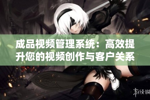 成品视频管理系统：高效提升您的视频创作与客户关系维护