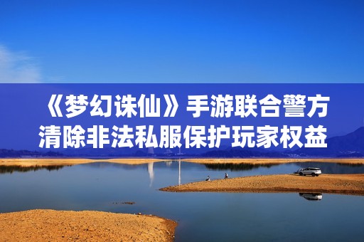 《梦幻诛仙》手游联合警方清除非法私服保护玩家权益