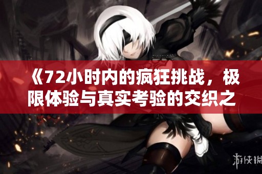 《72小时内的疯狂挑战，极限体验与真实考验的交织之旅》