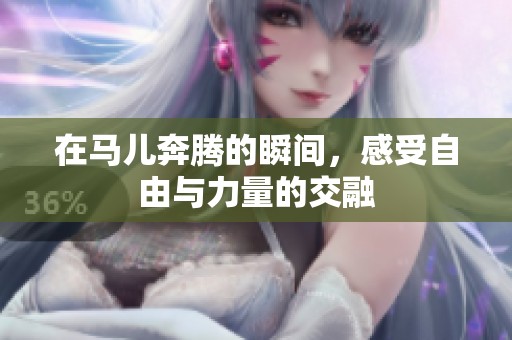 在马儿奔腾的瞬间，感受自由与力量的交融