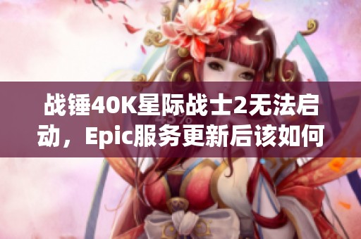 战锤40K星际战士2无法启动，Epic服务更新后该如何解决