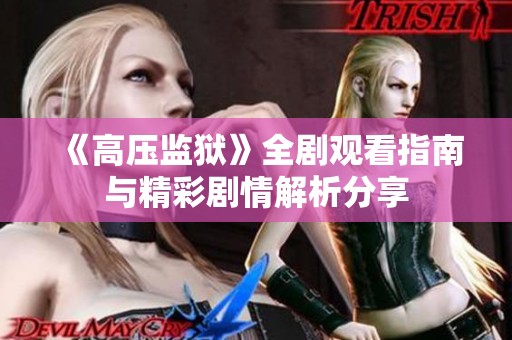 《高压监狱》全剧观看指南与精彩剧情解析分享